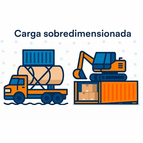 Carga sobredimensionada